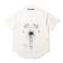 JULIUS 907CPM1 Off White / Europa Graphic T-Shirt